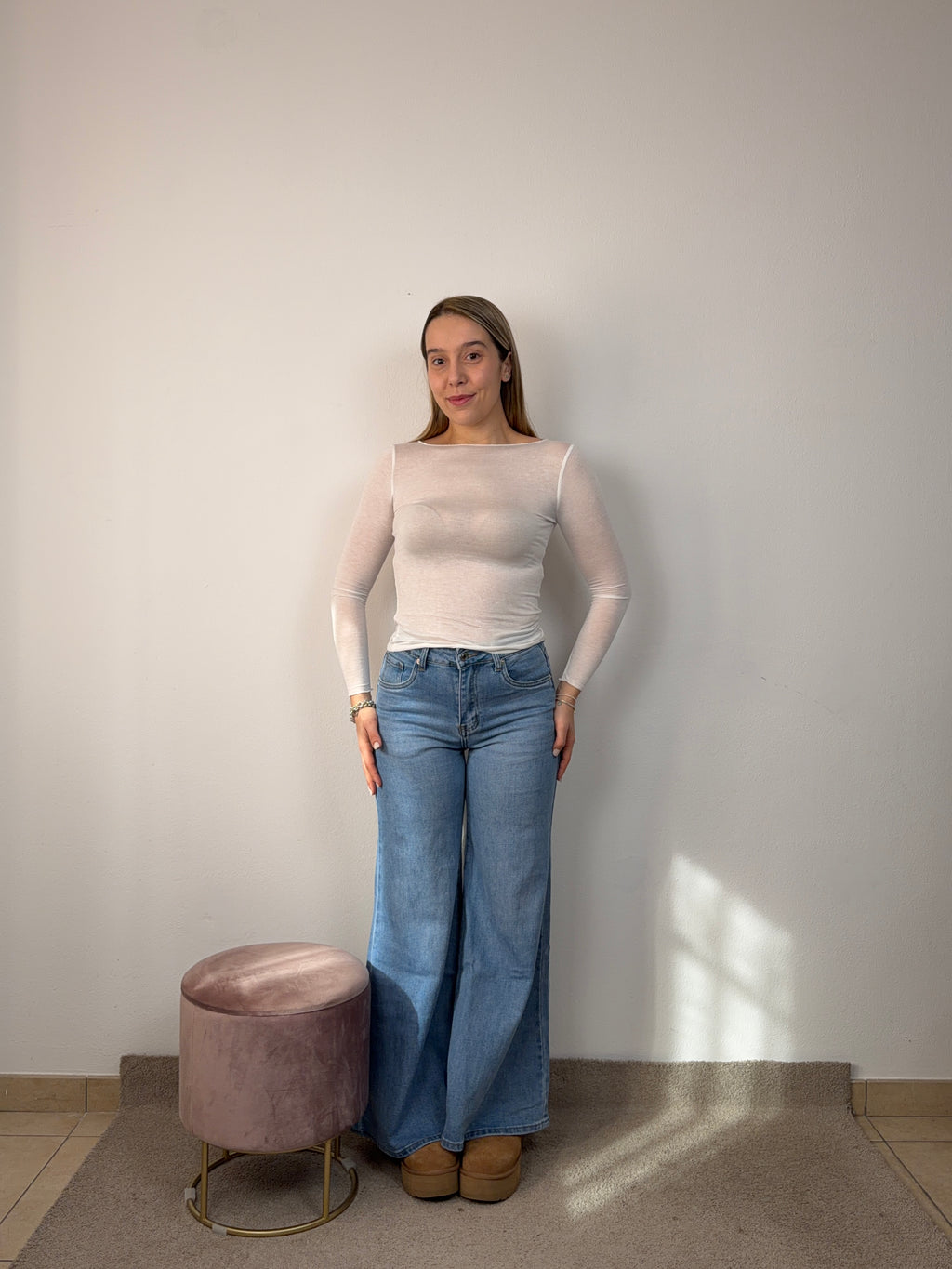 JEANS ZAMPA VOLU