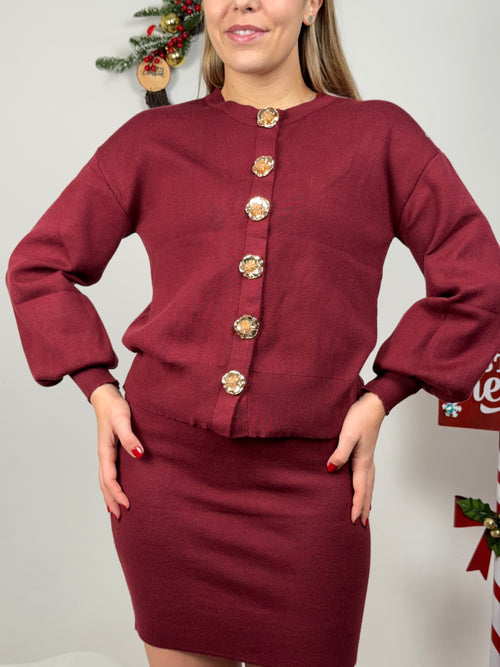 COORDINATO GG BORDEAUX