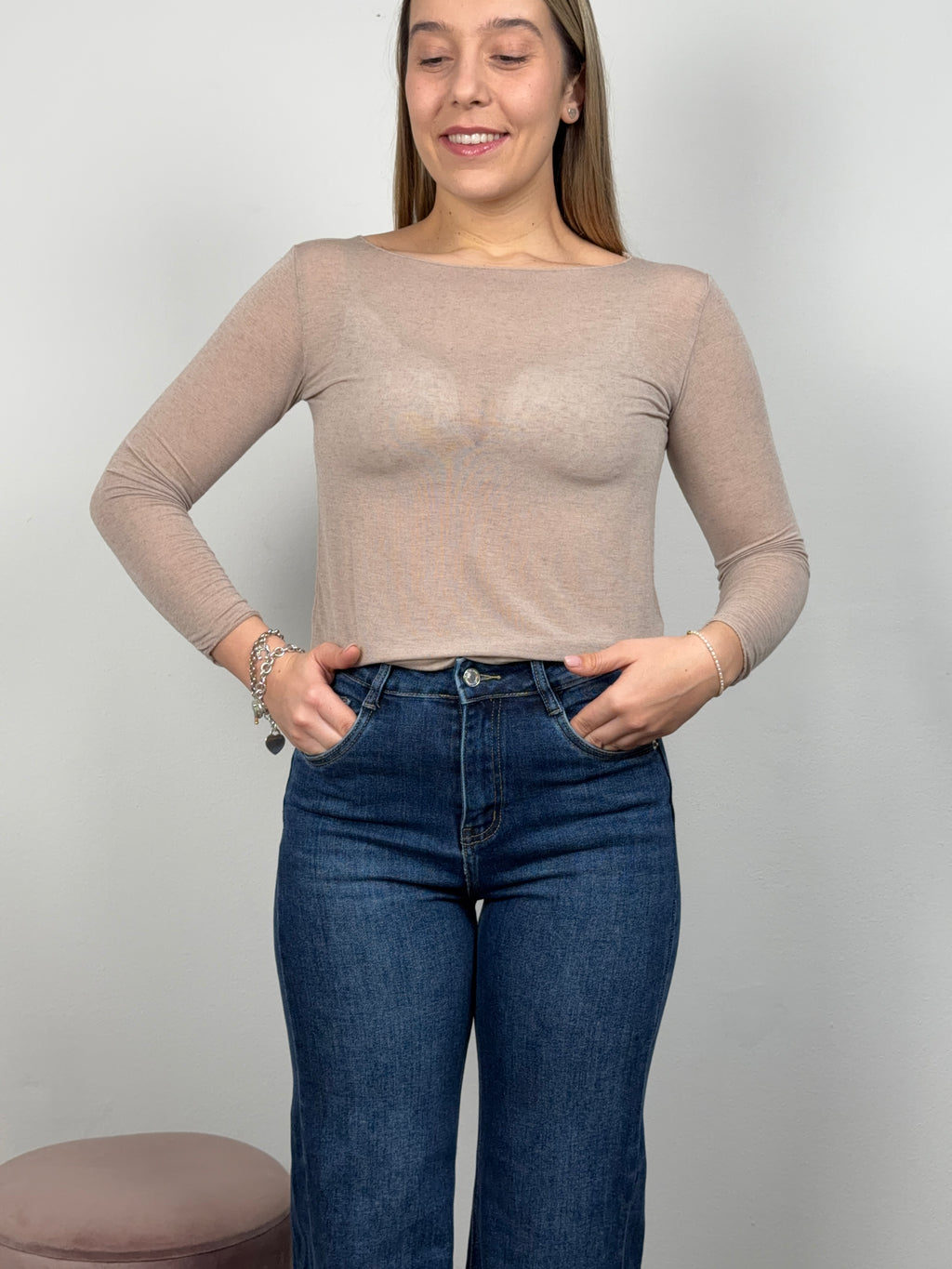 JEANS PALAZZO