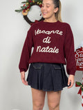 MAGLIONE VACANZE DI NATALE BORDEAUX