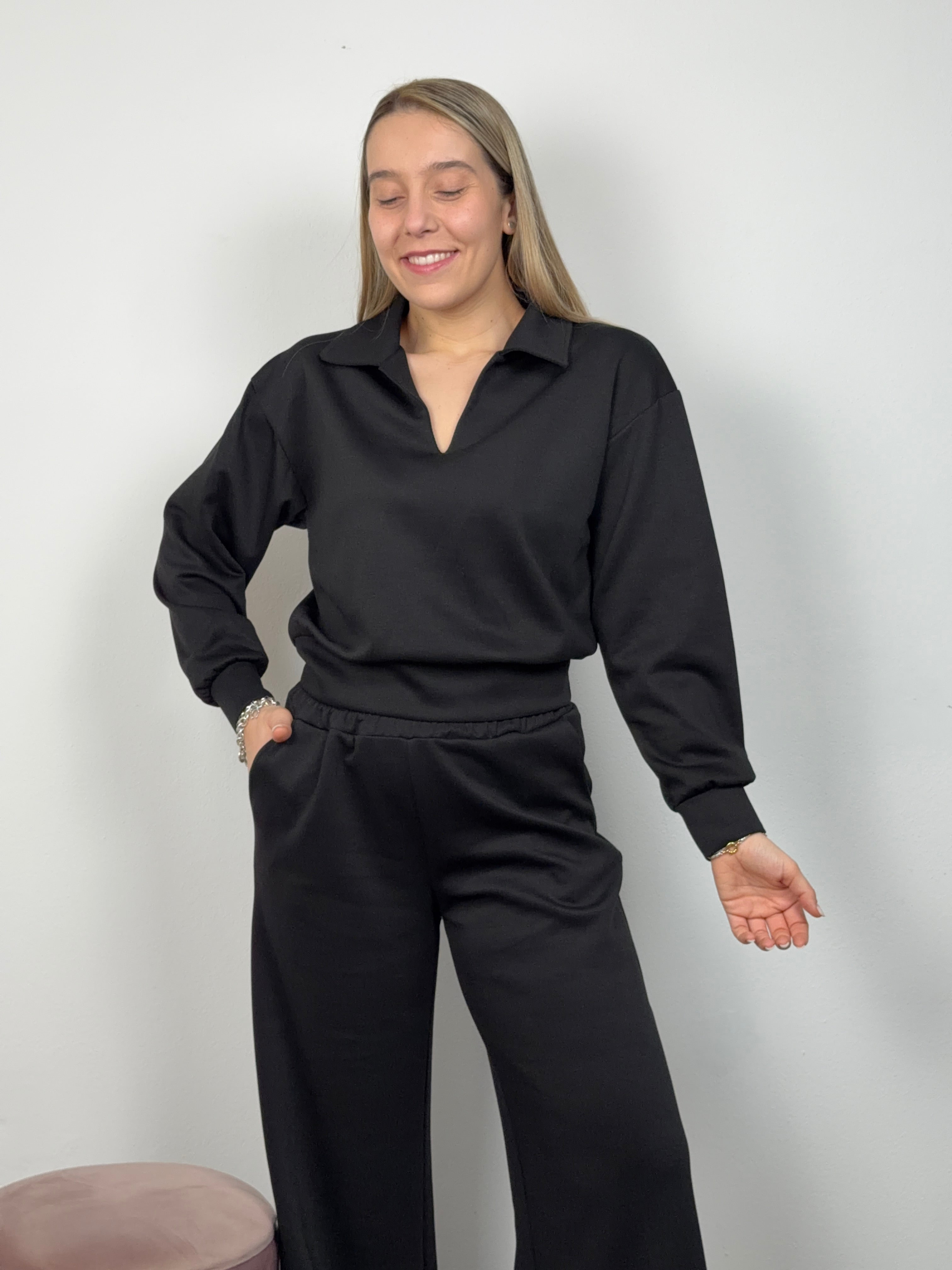 COORDINATO COMFY NERO