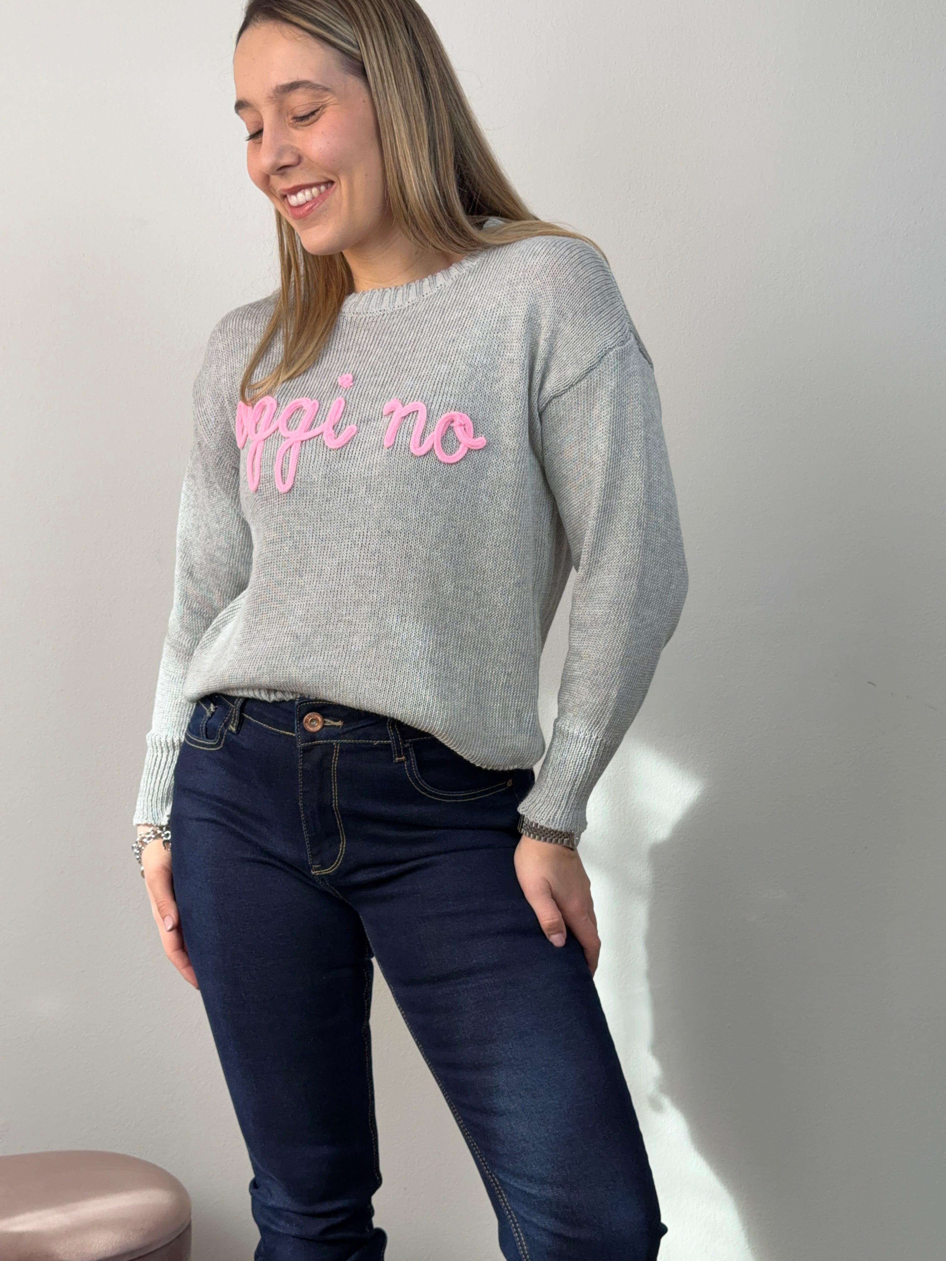 MAGLIONCINO OGGI NO GRIGIO