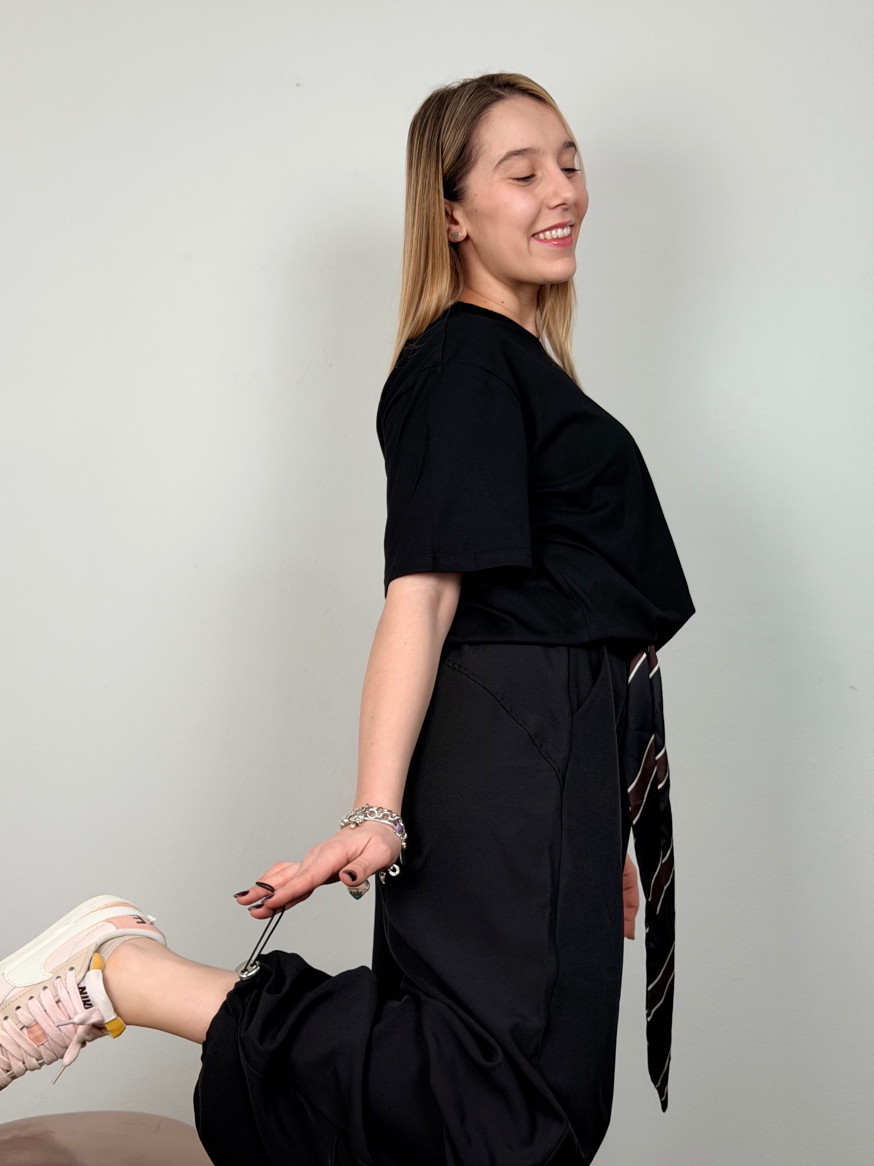 PANTALONE BALLON OVER NERO