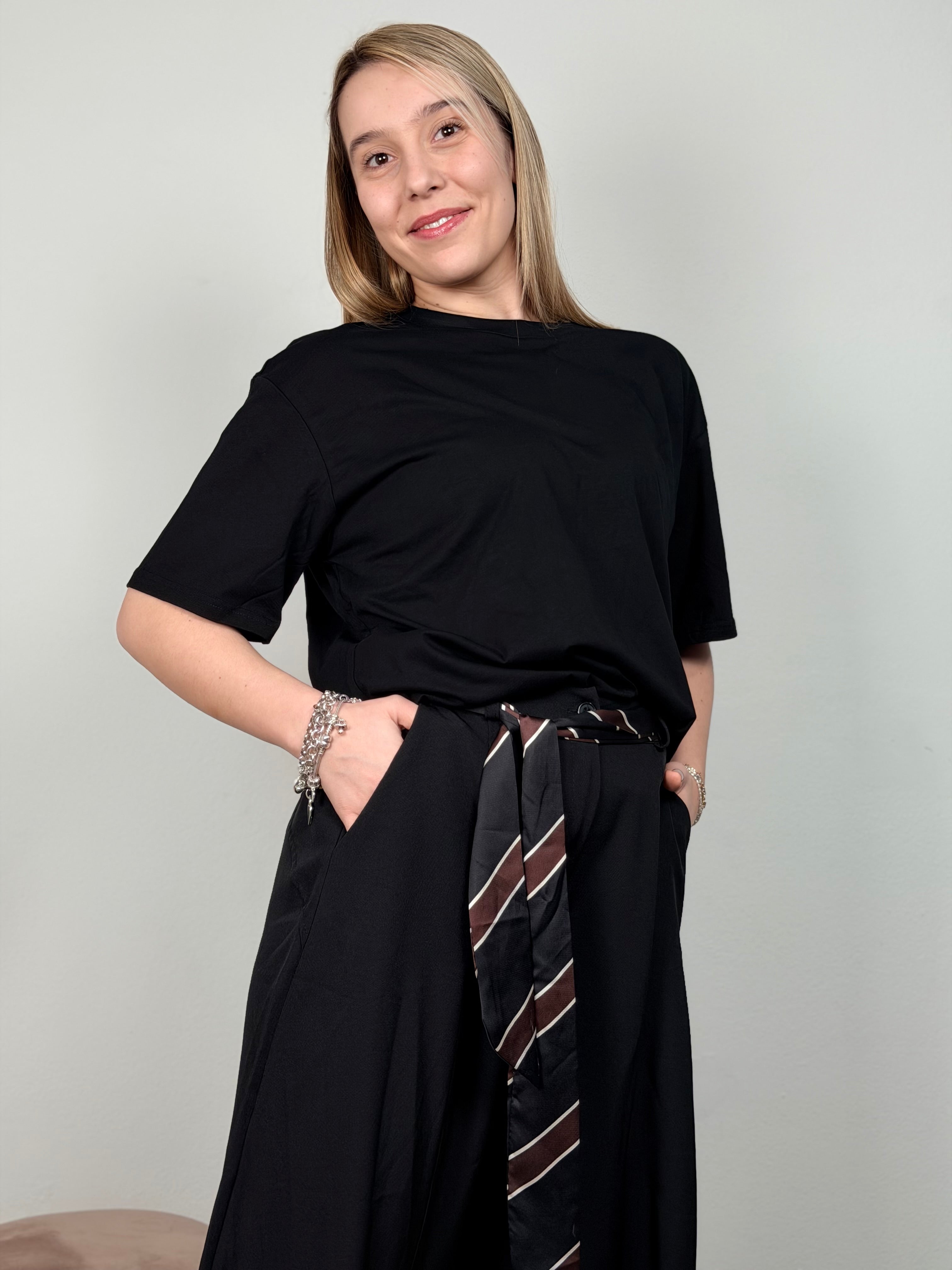 PANTALONE BALLON OVER NERO