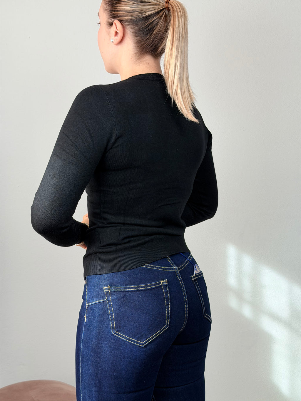 MAGLIONCINO BASIC NERO