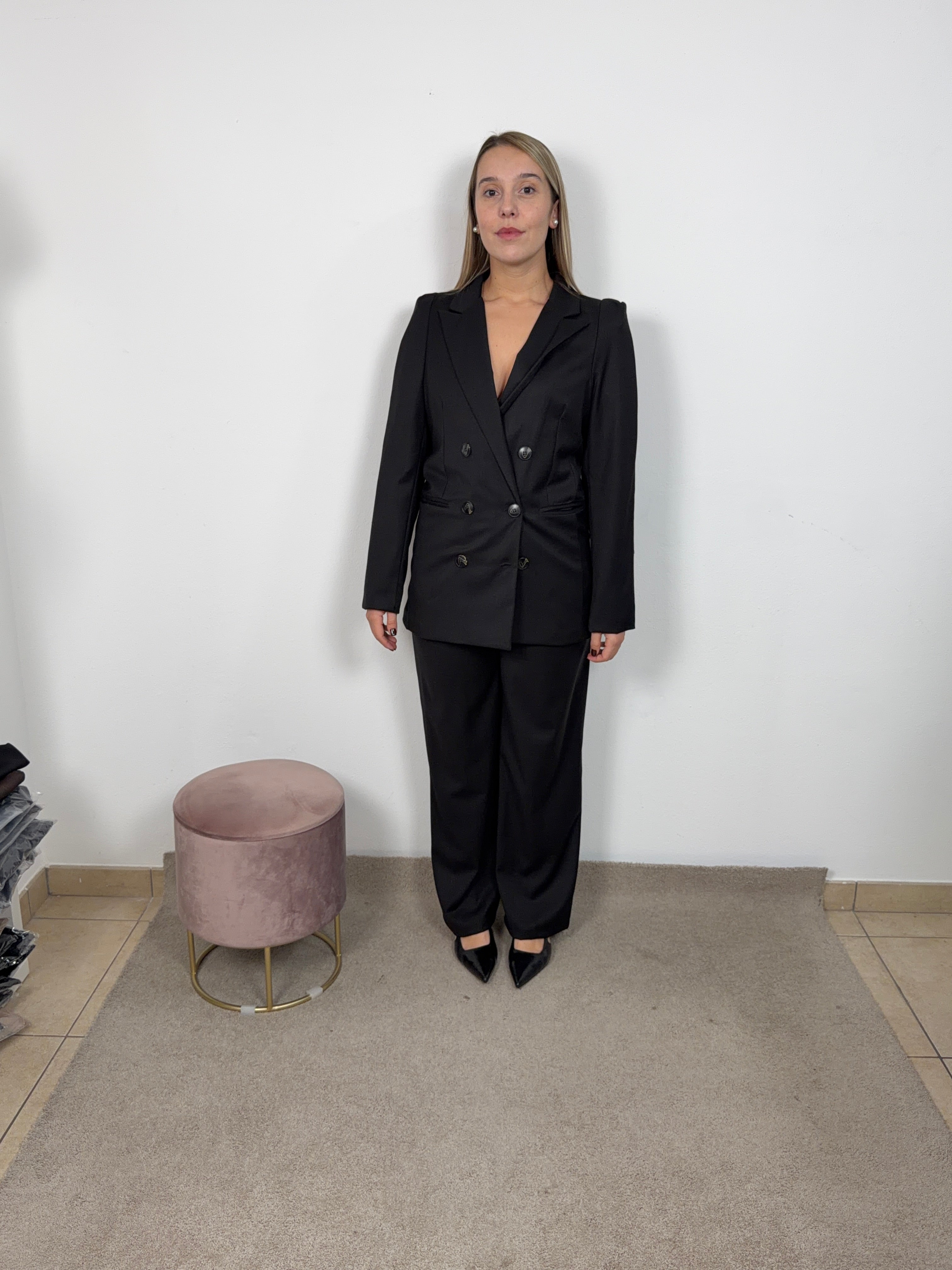 BLAZER DOPPIOPETTO NERO