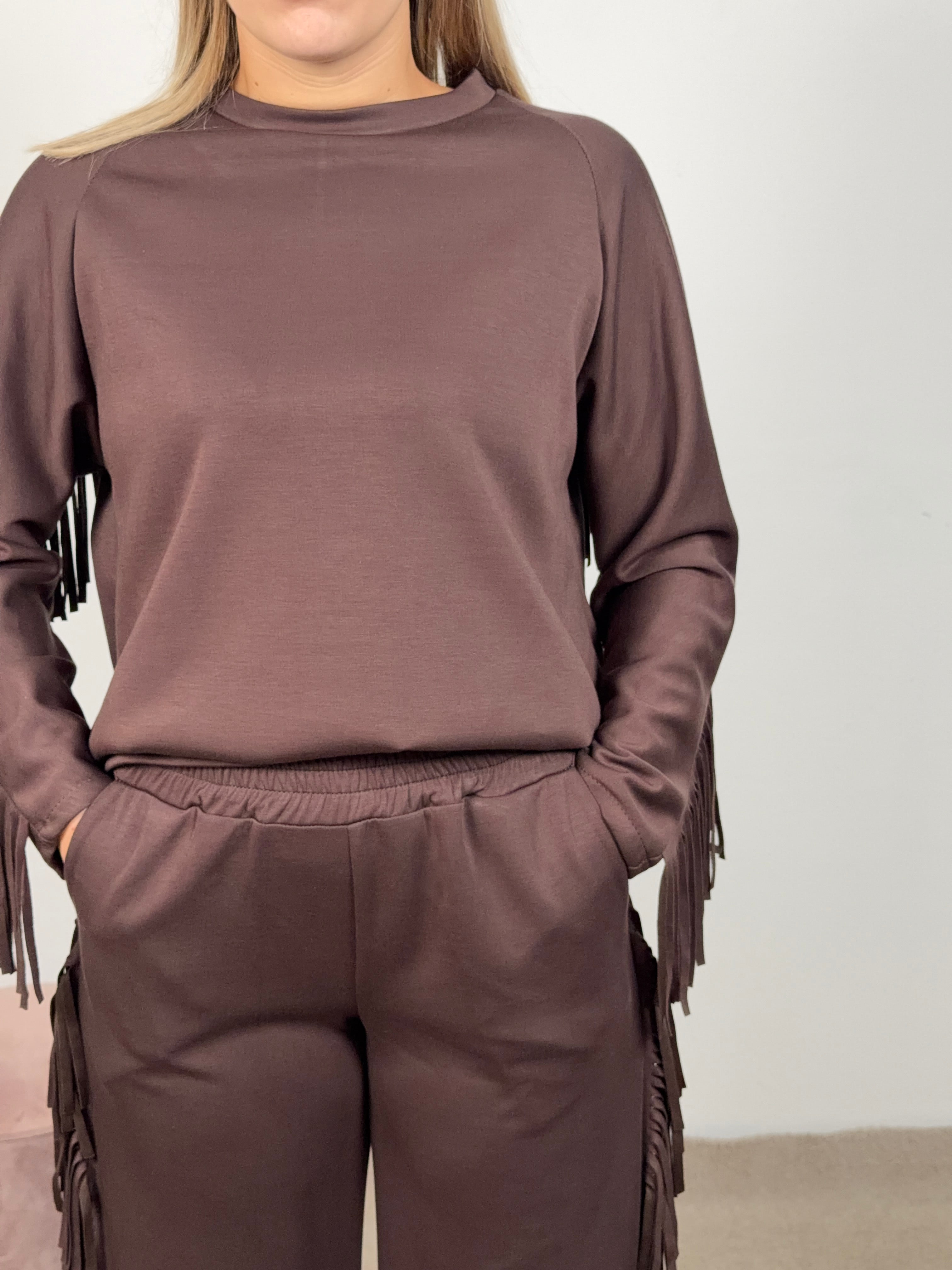 COORDINATO TEXAS MARRONE