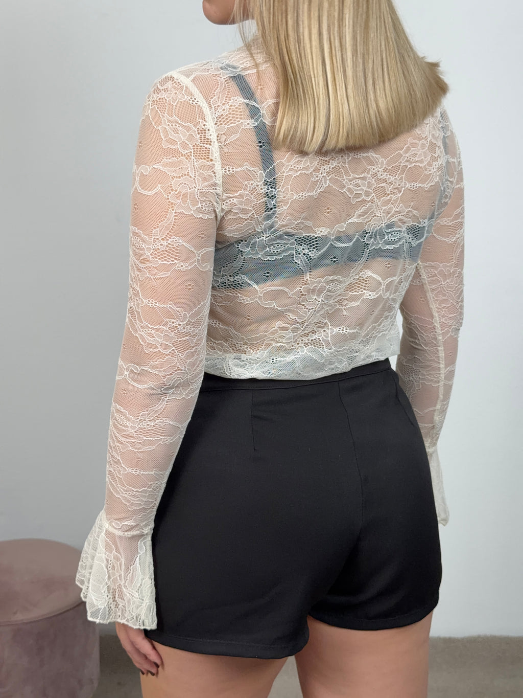 MAGLIA PIZZO AVORIO