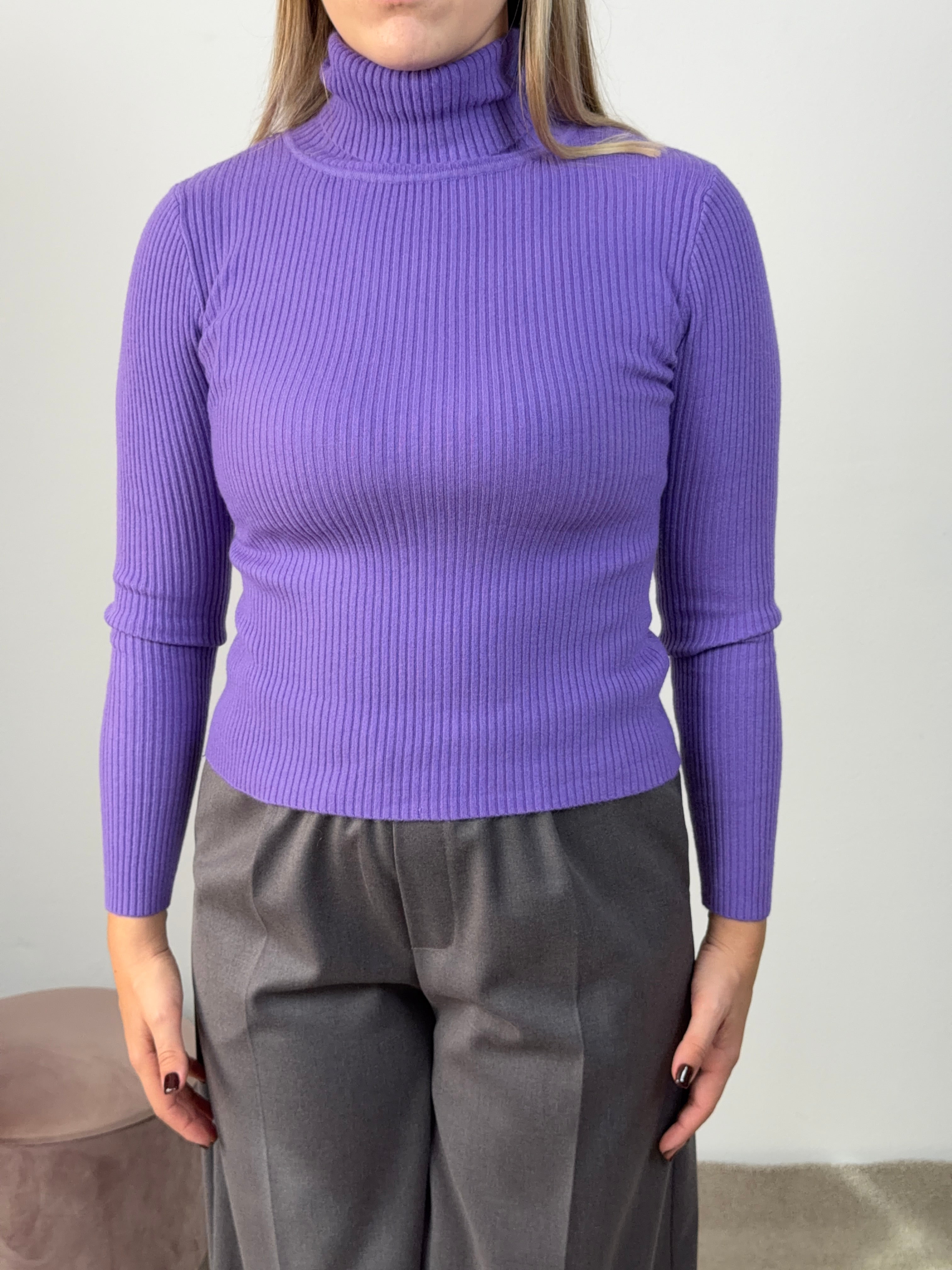 MAGLIONE VIOLA