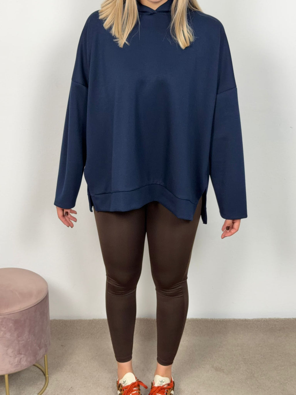 LEGGINGS MARRONE