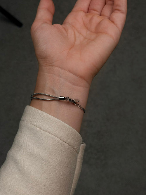 BRACCIALE NODO ARGENTO