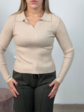 MAGLIA SCHOOL BEIGE